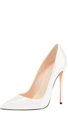 White StiLetto High Heel Shoes