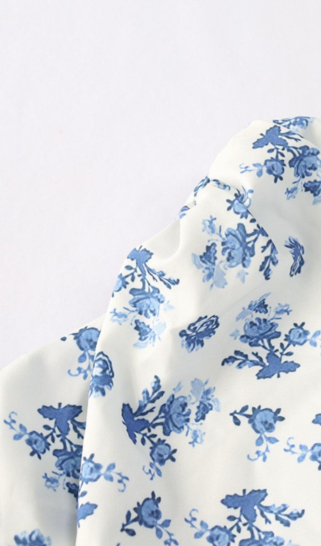 Bubble Sleeve WaistBAnd Top
