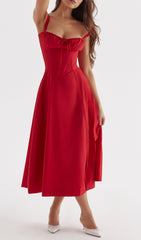 Red Rose Bustler Sundress