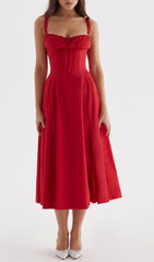 Red Rose Bustler Sundress