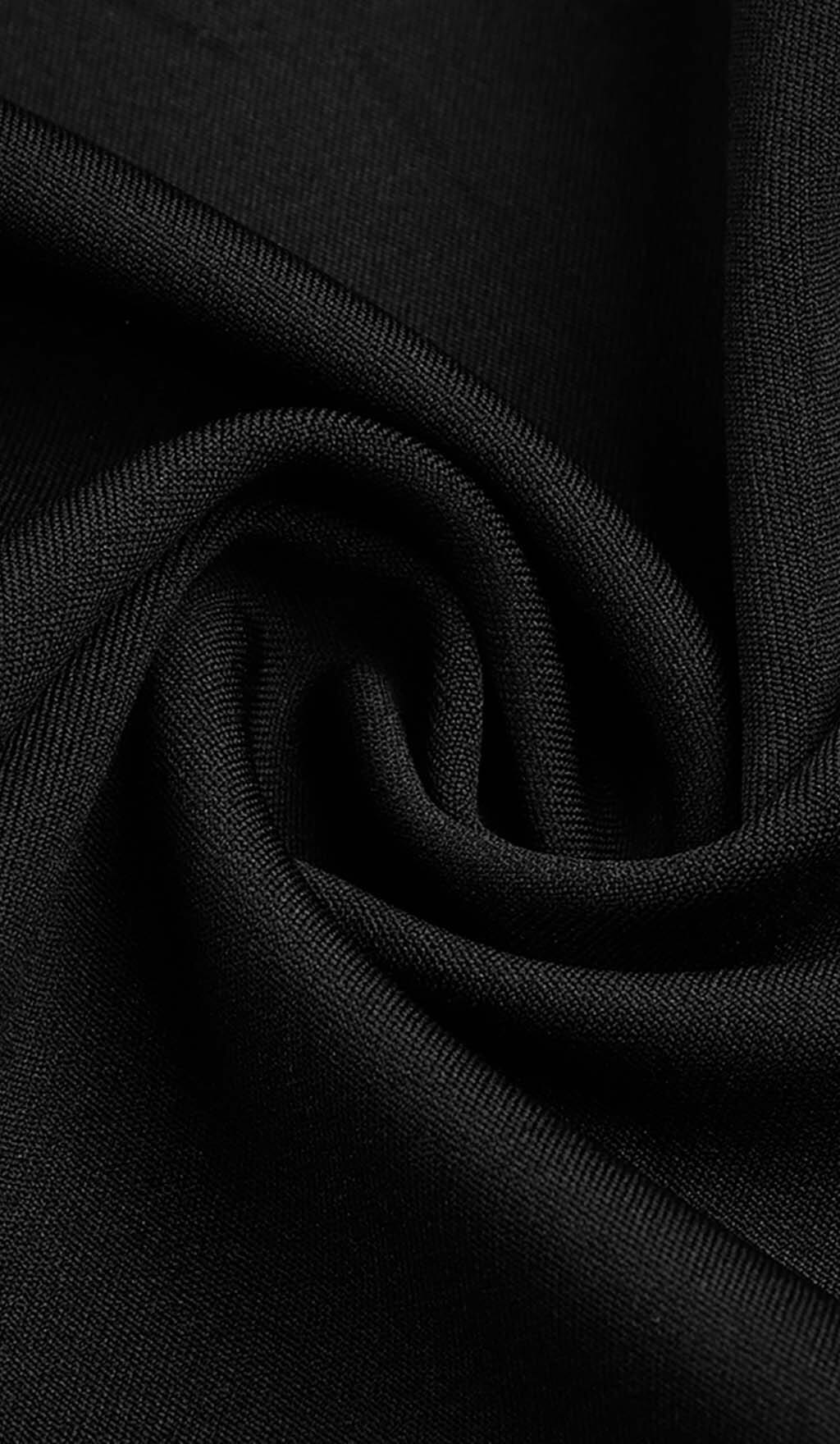 Cut Out Long Sleeve Maxi Dress In Black