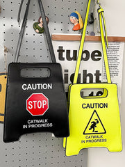 Warning Sign Design Bag