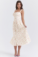 Tatiana Rose Print Midi Sundress