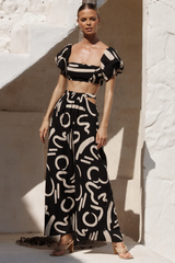 Utopia Crop Tops & Skirt Set