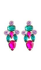 Drop Crystal Earrings