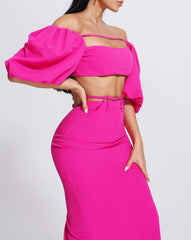 Cross Set - Hot Pink
